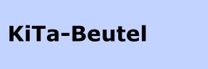 KiTa-Beutel